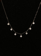 Twinkling Star Chain Pendant-Gold